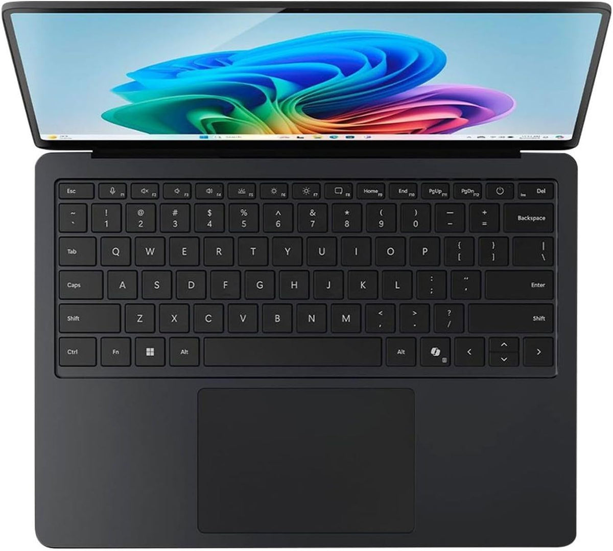 Ordinateur compact portable Microsoft Surface (2024) Windows 11 Copilot+ PC Écran tactile 15 pouces Snapdragon X Elite (12 cœurs) 32 Go de RAM 1 To de stockage SSD Noir