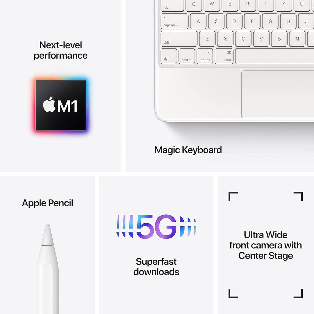 Apple iPad Pro 11 pouces (3e génération) - 128 Go - Wi-Fi - Gris sidéral (Reconditionné Premium) pratique