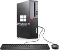 Ordinateur de bureau Lenovo ThinkCentre M710 SFF, processeur Intel Core de 6e génération à 3,70 GHz, 8 Go de RAM, SSD de 256 Go, carte graphique, clavier et souris, Wi-Fi, Bluetooth, Windows 11 Pro (reconditionné) – Modèle pratique