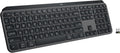 Clavier à connectivité sans fil Logitech MX Keys S, profil bas, frappe fluide, précise et silencieuse, touches programmables, rétroéclairage, Bluetooth, rechargeable par USB-C, compatible PC Windows, Linux, Chrome OS et Mac - Graphite