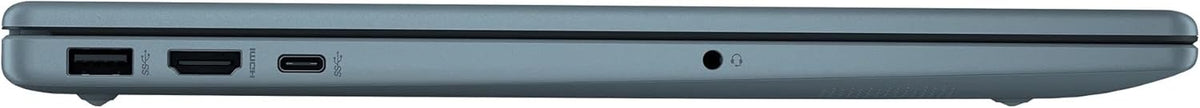 Ordinateur compact portable professionnel HP 15,6 pouces avec Microsoft Office 365, 16 Go de RAM, 128 Go de stockage UFS, processeur Intel quadricœur, Windows 11, écouteurs PLUSERA et hub 8 en 1 inclus, bleu clair de lune