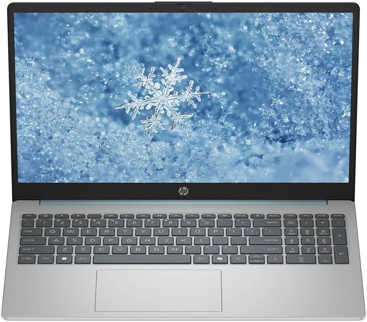 Ordinateur compact portable HP 15,6" FHD tactile pour professionnels et étudiants, 16 Go de RAM, SSD de 256 Go, processeur Intel Core i3 à 8 cœurs, écouteurs PLUSERA, bleu clair de lune