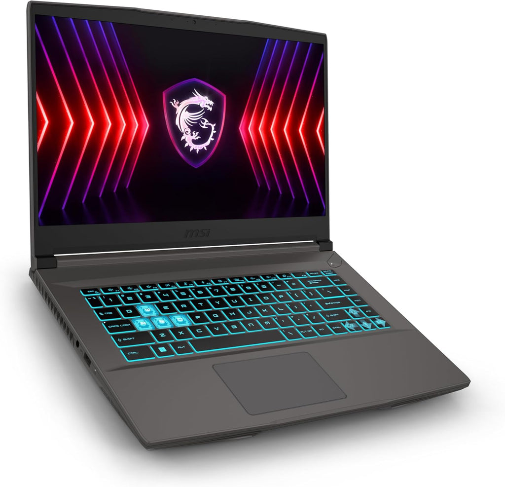 MSI Thin 15 B13VE-1697CA Ordinateur compact portable de jeu 15,6 pouces 144 Hz Intel® Core™ i5-13420H RTX 4050 16 Go SSD NVMe 512 Go Windows 11