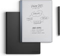 Pack reMarkable Essentials - Étui en cuir | Tablette tactile graphique reMarkable 2 | Tablette d'écriture 10,3 pouces noir et blanc avec stylet et gomme intégrée, et étui en cuir noir premium