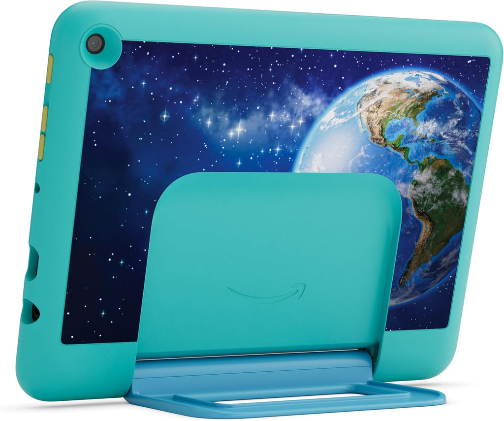 Tablette tactile Amazon Fire HD 8 Kids Pro (dernier modèle), 6-12 ans. Écran HD lumineux de 8 pouces, contenu sans publicité, contrôle parental, autonomie de 13 heures, étui fin pour les plus grands, 32 Go, Discovery