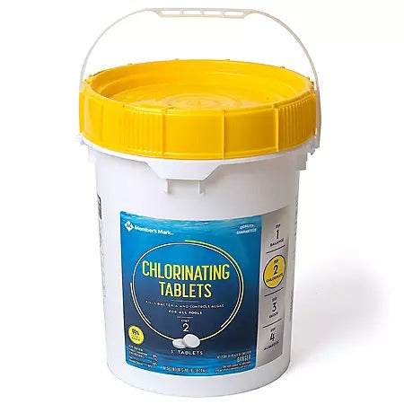 Comprimés de chlore Member's Mark (40 lb) pratique