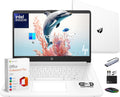 Ordinateur compact portable HP 14 fin et léger pour étudiants et professionnels (promotion 2026), avec suite Office, Copilot AI, processeur Intel jusqu'à 2,8 GHz, 16 Go de RAM, 628 Go de stockage (SSD 128 Go + extension 500 Go), Wi-Fi 6, Windows 11