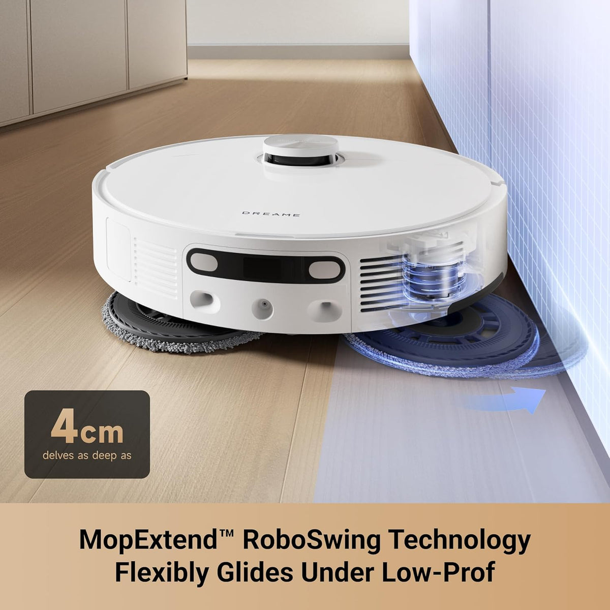 Aspirateur et laveur robot DREAME L10s Ultra Gen 2, aspiration de 10 000 Pa, technologie MopExtend, station de base tout-en-un, vidage automatique après 75 jours, lavage et séchage automatiques, détection intelligente des obstacles, nettoyage de…