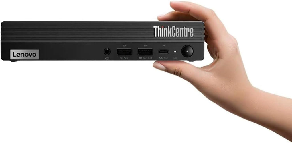 Ordinateur de bureau professionnel ultra-au format compact Lenovo ThinkCentre M70q Gen 4 MFF 1L, 32 Go de RAM DDR5, SSD PCIe de 1 To, processeur Intel Core i5-13400T à 10 cœurs (supérieur au i7-12700T), Wi-Fi 6, HDMI, DisplayPort, Windows 11 Pro…
