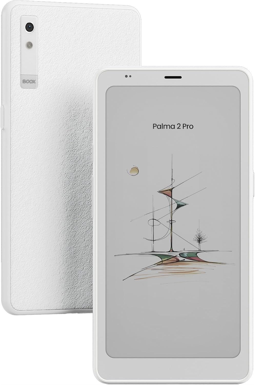 BOOX Palma2 Pro Liseuse ePaper Mobile 8G 128G 150PPI en mode couleur (blanc) – Modèle pratique