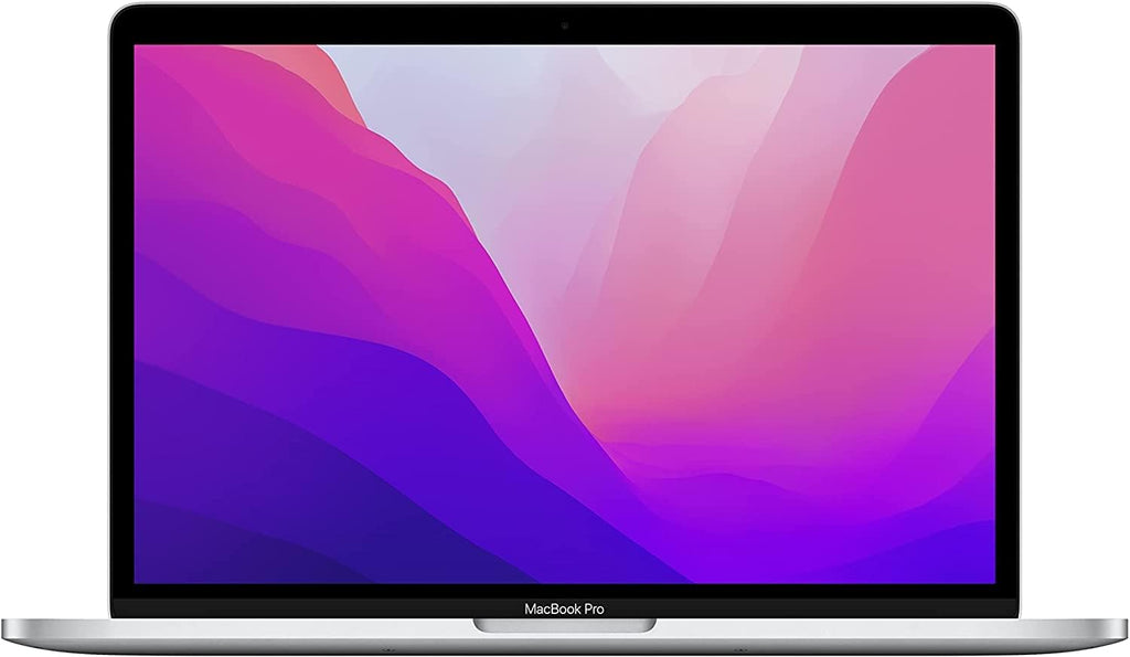 MacBook Pro 2022 d'Apple avec puce Apple M2 (13 pouces, 8 Go de RAM, 256 Go de stockage SSD) (clavier QWERTY anglais) Argent (reconditionné)
