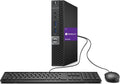 Ordinateur de bureau Dell Optiplex 3040 Micro Mini, processeur Intel Core de 6e génération à 3,20 GHz, 8 Go de RAM, SSD de 256 Go, Wi-Fi, Bluetooth, clavier et souris, Windows 11 Pro (reconditionné) – Modèle pratique