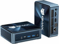 Mini PC Bmax B9 Plus doté de processeur Intel Core i5-1235U de 12e génération | 24 Go de RAM DDR5 | SSD NVMe de 512 Go | Windows 11 | 2 ports USB 3.2 | Compatible doté de les écrans 4K | Wi-Fi 6 | Double emplacement SSD | Mini PC de bureau Intel