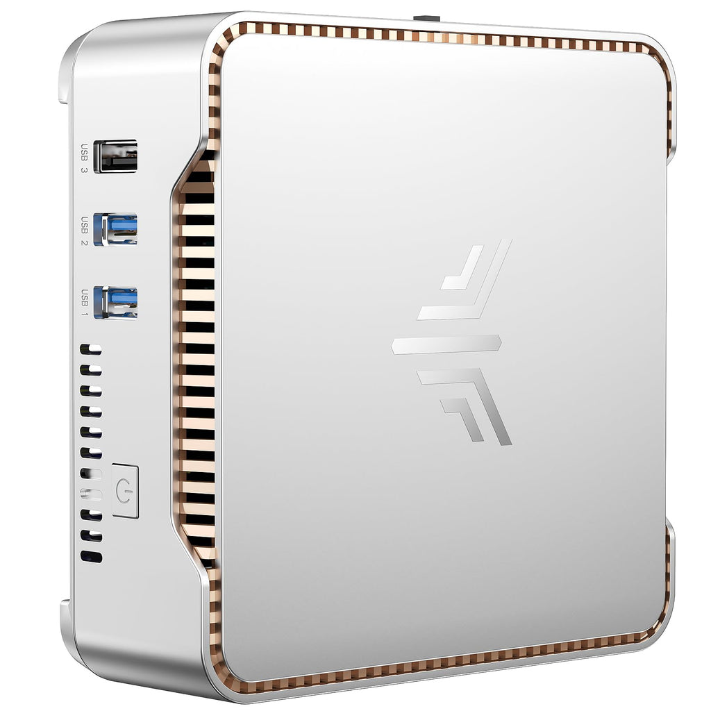 Mini PC KAMRUI GK3Plus, 16 Go de RAM, SSD M.2 de 512 Go – Modèle pratique