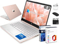 Ordinateur compact portable HP Flagship 14 pour étudiants et professionnels (2026), Windows 11 Professionnel, Copilot AI, processeur Intel jusqu'à 2,8 GHz, 8 Go de RAM, 628 Go de stockage (128 Go SSD + 500 Go d'extension), Wi-Fi 6, HubxcelAccessory
