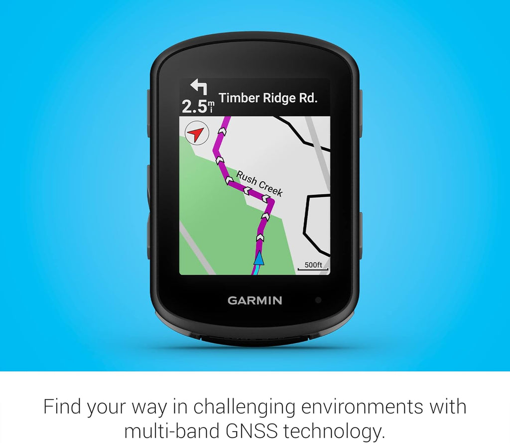 Garmin Edge 540, compteur GPS de vélo au format compact doté de commandes par boutons, coaching adaptatif ciblé, navigation avancée et bien plus encore
