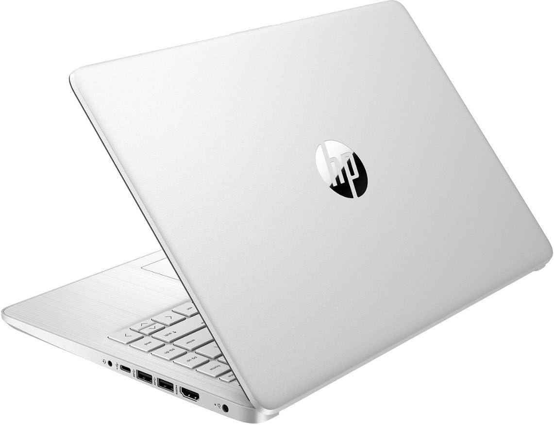 Ordinateur compact portable professionnel HP 14 HD pour étudiants, processeur Intel Quad-Core N4120, 16 Go de RAM, 384 Go de stockage (128 Go eMMC + carte SD de 256 Go), abonnement d'un an à Office 365, design fin, webcam, HDMI, Bluetooth, Wi-Fi