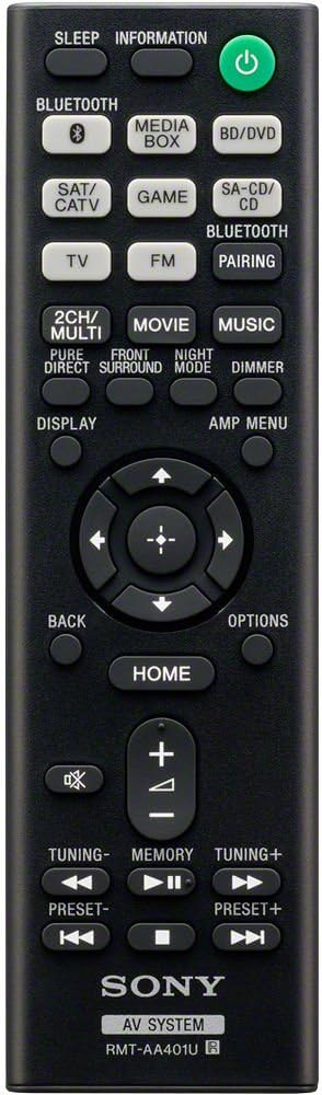 Récepteur audio-vidéo multicanal 4K HDR 5.2 Sony STRDH590 doté de Bluetooth et pack de protection CPS amélioré d'un an