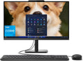Ordinateur de bureau tout-en-un Lenovo AIO 24 FHD, licence à vie pour Office 365 pour le Web, processeur Intel quadricœur, 8 Go de RAM DDR4, SSD PCIe de 512 Go, Wi-Fi 6, Bluetooth 5.2, HDMI, noir onyx, clavier, Windows 11 Famille – Modèle pratique