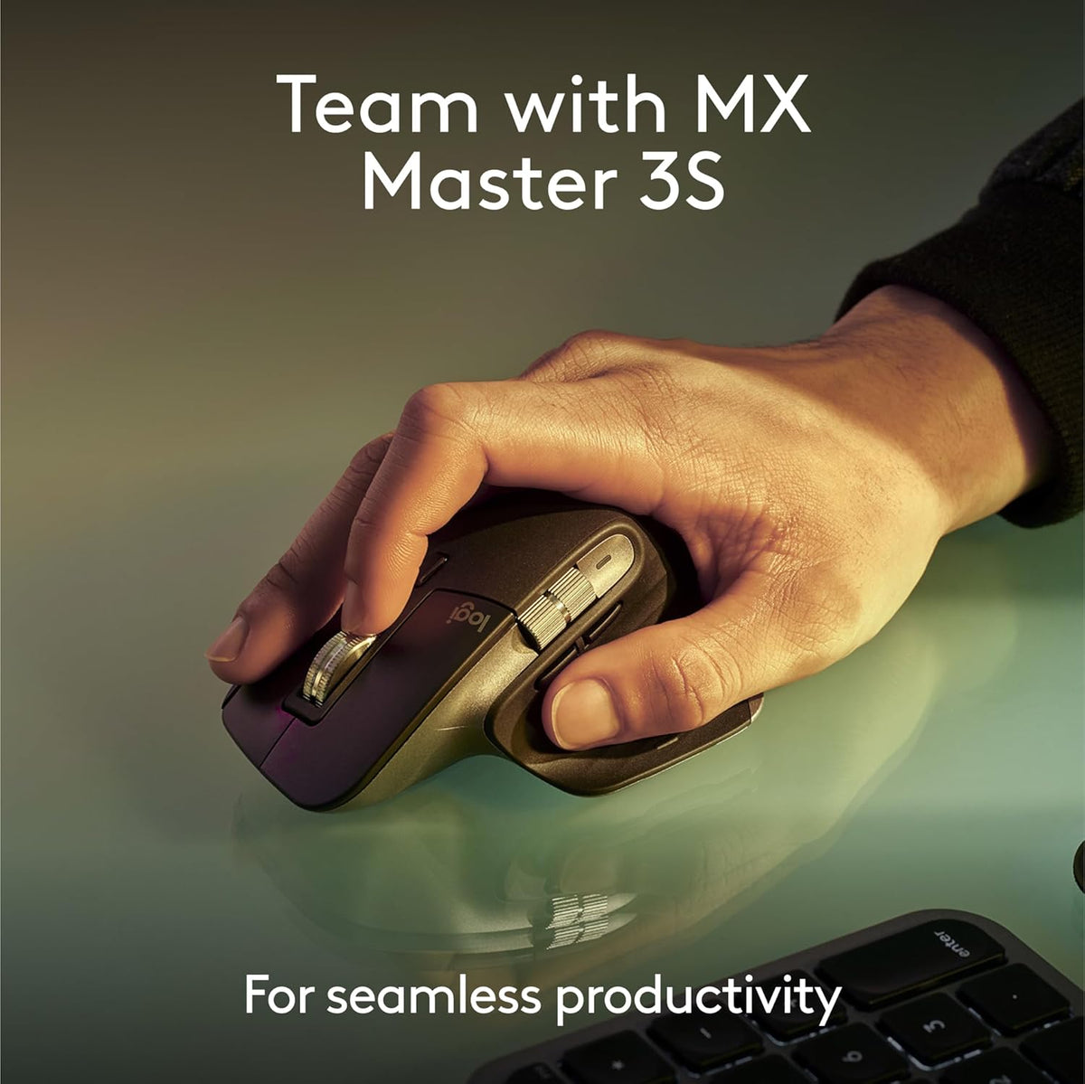 Logitech MX Keys S pour Mac, clavier sans fil, frappe fluide et précise comparable à celle d'un ordinateur compact portable, touches programmables, rétroéclairage, Bluetooth, rechargeable par USB-C pour MacBook Pro, MacBook Air, iMac et iPad - Gris