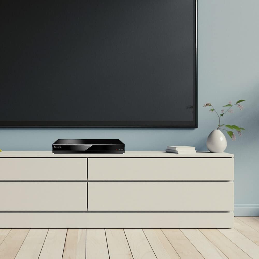 Lecteur Blu-ray 4K Panasonic UB420 doté de lecture vidéo Ultra HD Premium, audio haute résolution et assistance vocale - DP-UB420-K (Noir)