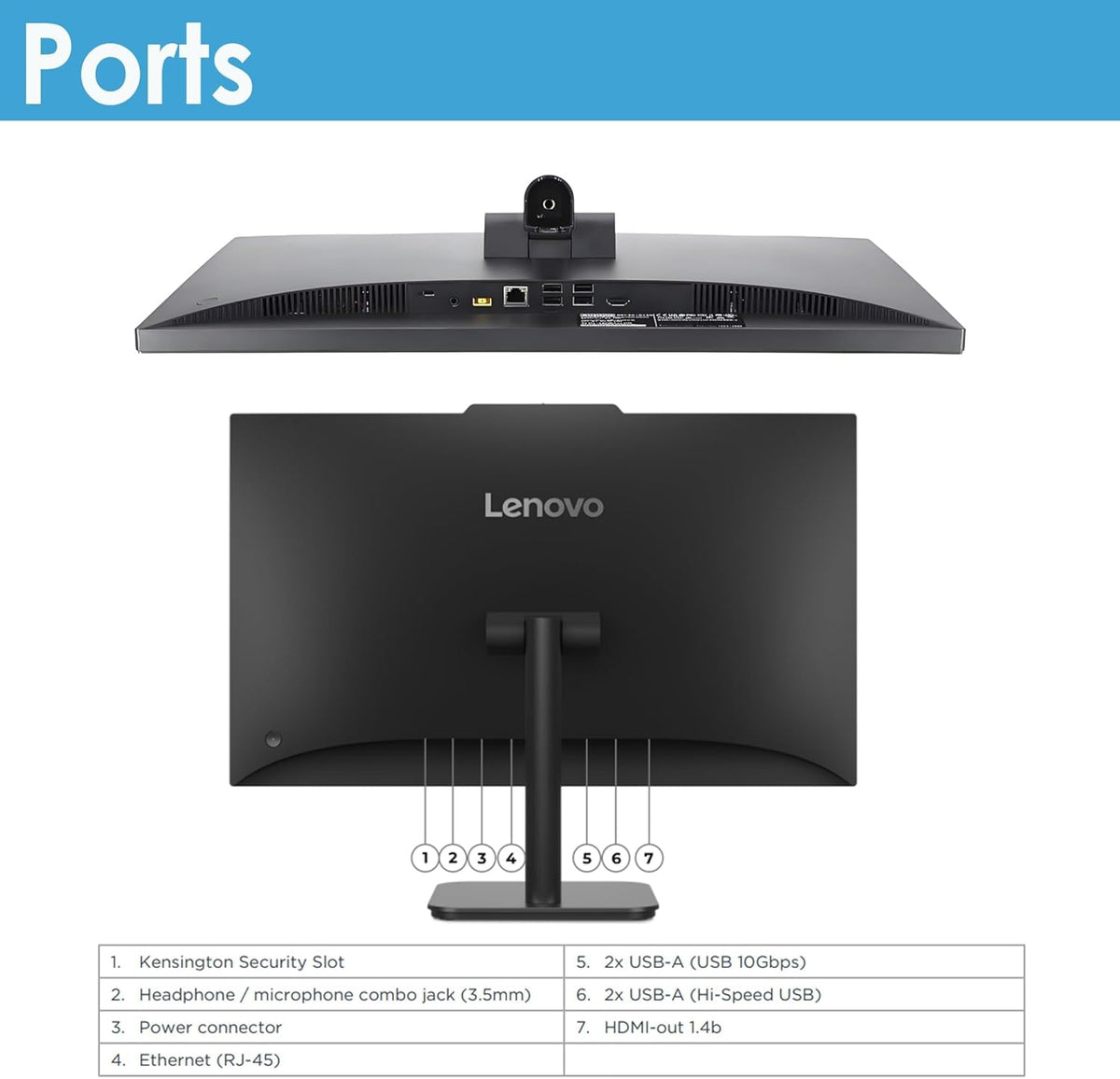 Ordinateur de bureau tout-en-un Lenovo AIO 24 FHD, licence à vie pour Office 365 pour le Web, processeur Intel quadricœur, 8 Go de RAM DDR4, SSD PCIe de 512 Go, Wi-Fi 6, Bluetooth 5.2, HDMI, noir onyx, clavier, Windows 11 Famille – Modèle pratique