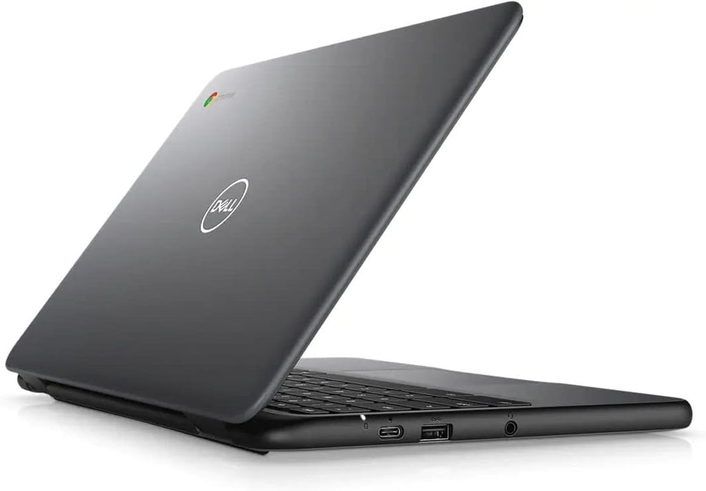 Chromebook Dell 11 3100, écran tactile 11,6 pouces, HD (1366 x 768), processeur Celeron, 4 Go de RAM, 32 Go de mémoire flash, noir (reconditionné)