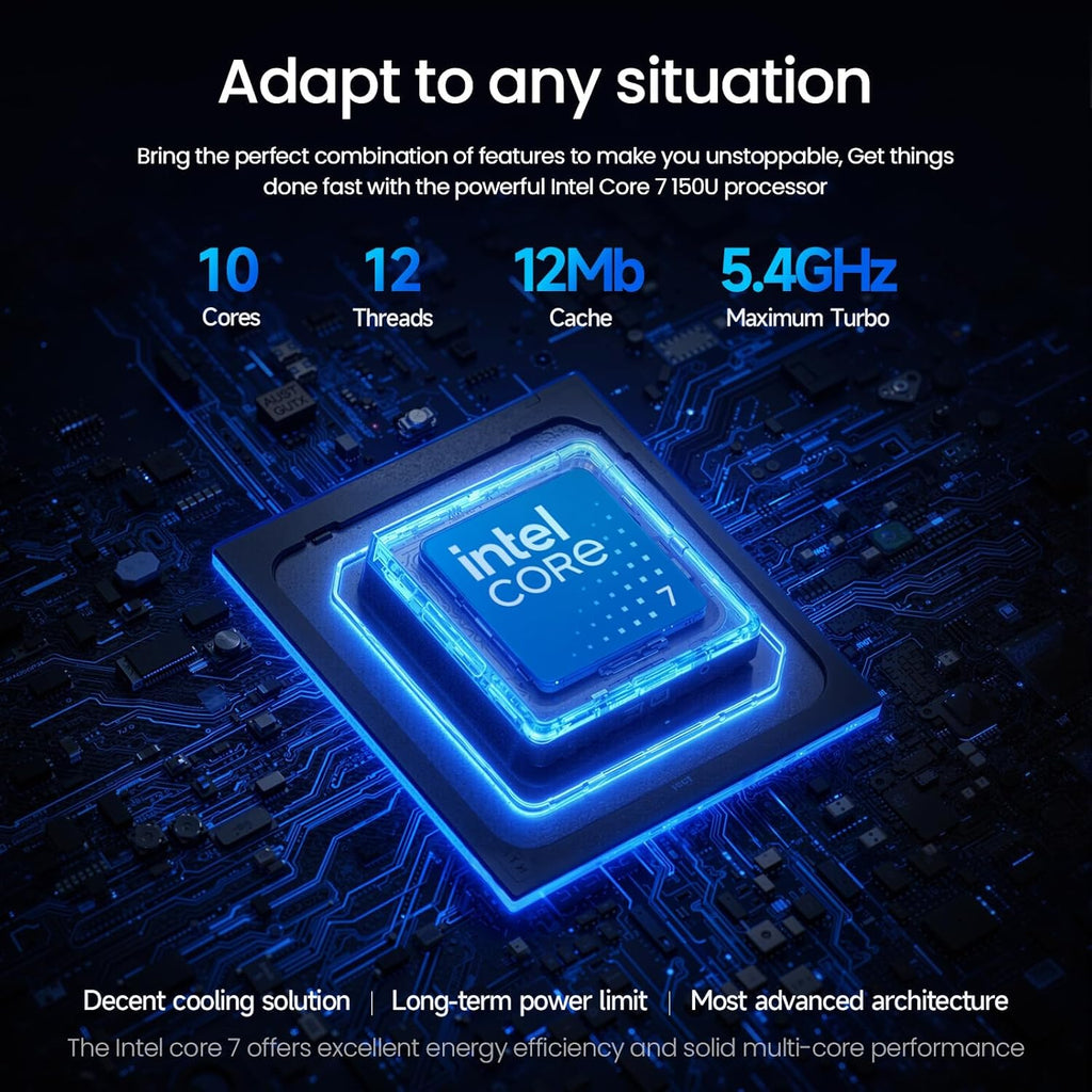 Ordinateur compact portable Dell 16 pouces à écran tactile FHD+ : PC compact portable idéal pour étudiants et professionnels, processeur Intel Core i7-1355U à 10 cœurs, 32 Go de RAM DDR5, SSD de 2 To, Windows 11 Pro, clavier rétroéclairé, touche