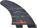 Ensemble de trois ailerons FCS II JW PC Medium 2024 - Moyen – Modèle pratique