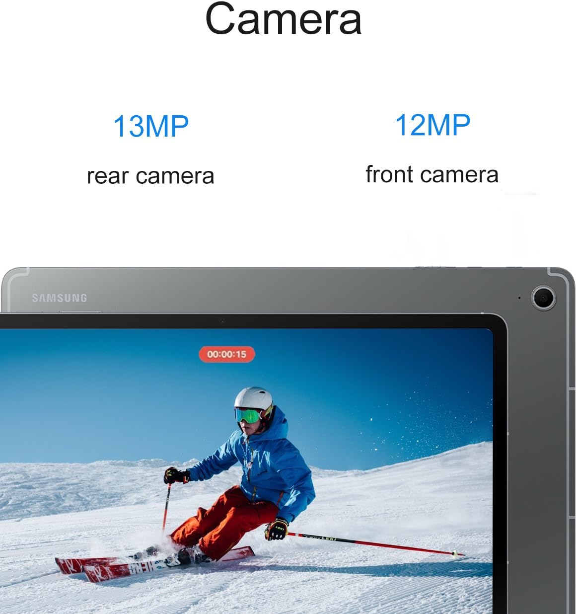 Tablette tactile Samsung Galaxy Tab S10 FE Android (écran tactile 10,9 pouces 2K+, processeur octocœur, 8 Go de RAM, 256 Go de stockage (128 Go + carte SD de 128 Go)), stylet S Pen, autonomie longue durée, double caméra, légère, SM-X520, version nord