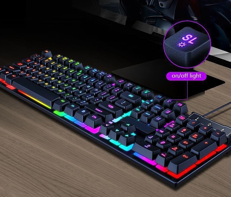 Ordinateur de bureau Lenovo Thinkcentre M700 SFF, processeur Intel Quad 6e génération, 8 Go de RAM, disque dur de 500 Go, clavier RGB, Windows 11 Pro (reconditionné) – Modèle pratique