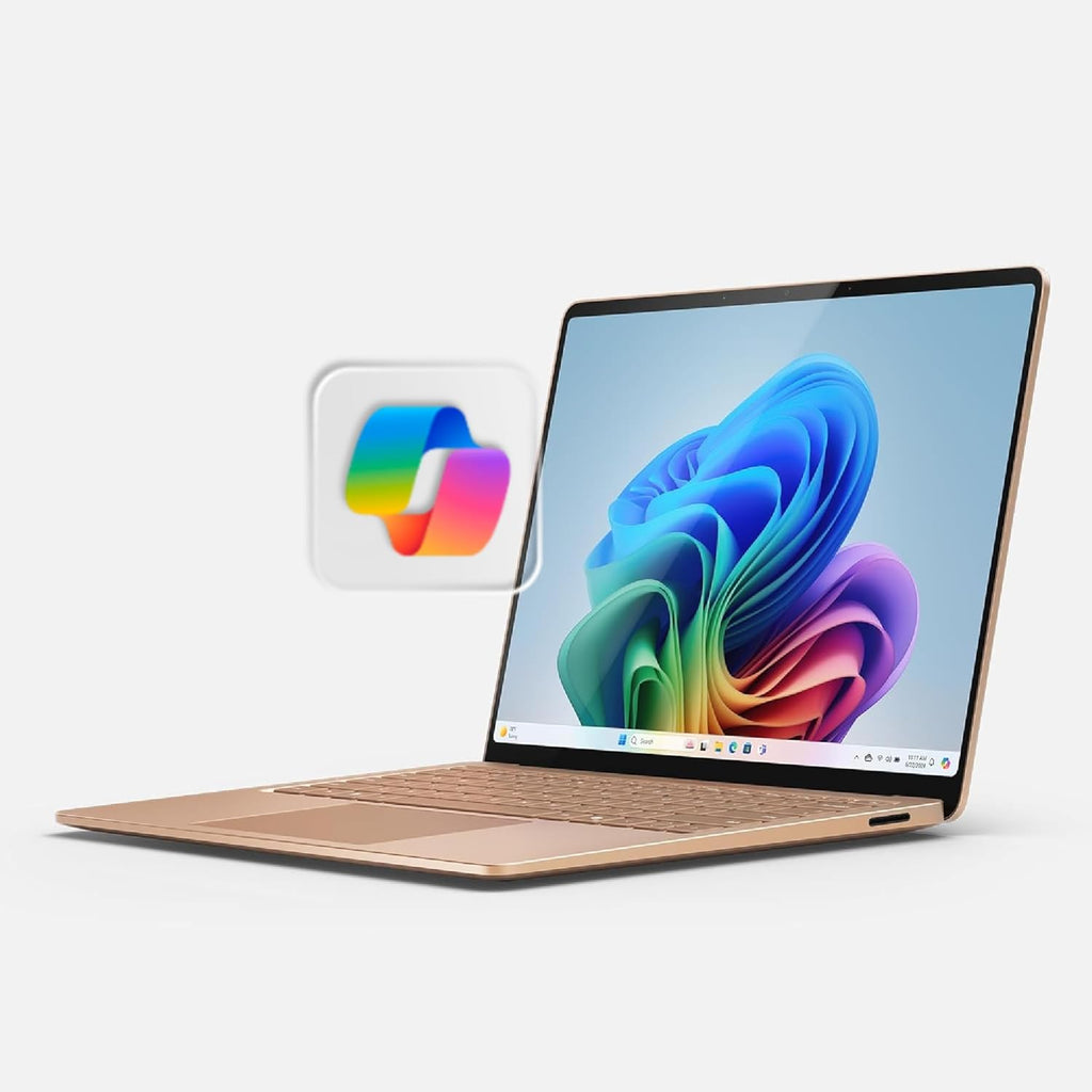 Ordinateur compact portable Microsoft Surface (2024) Windows 11 Copilot+ PC Écran tactile 13,8 pouces Snapdragon X Elite (12 cœurs) 16 Go de RAM 1 To de stockage SSD Dune