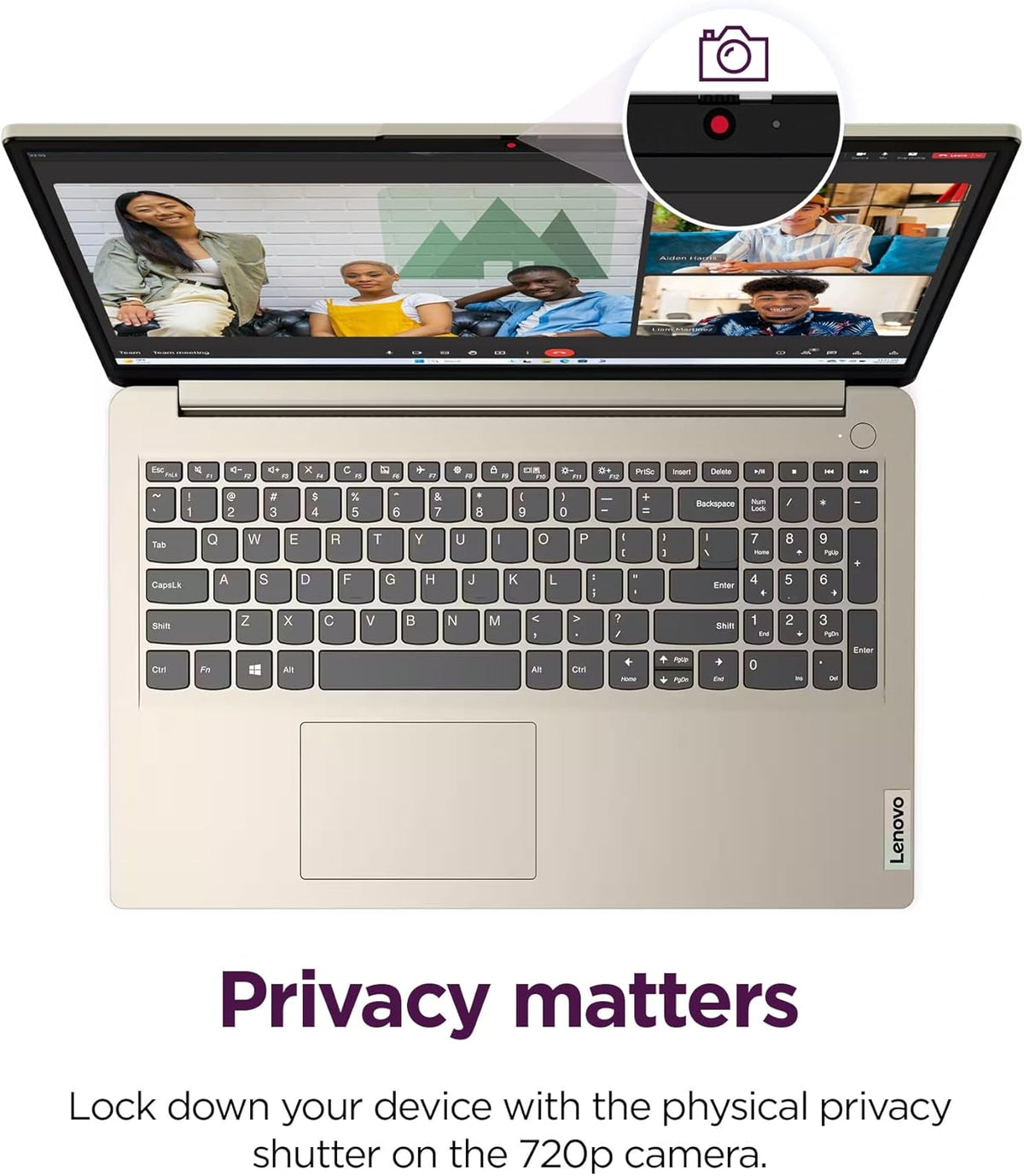 Ordinateur compact portable Lenovo IdeaPad pour étudiants et professionnels (2025), écran 15,6 pouces, 12 Go de RAM + 1,1 Go de stockage (500 Go SSD + 128 Go eMMC + 500 Go d'extension), processeur Intel Core 2 voies, Wi-Fi 6, HubxcelAccessory