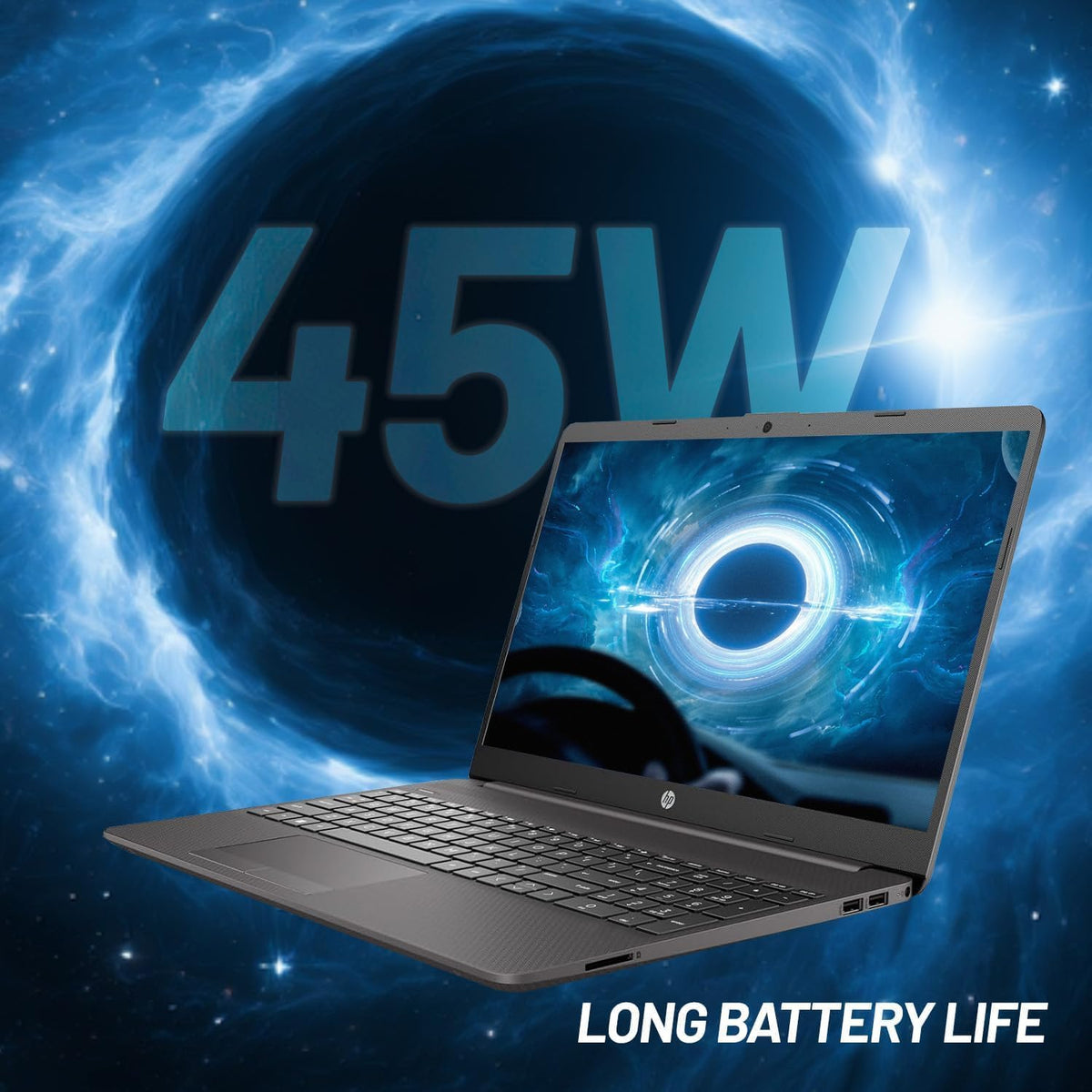 Ordinateur compact portable HP pour la maison et le bureau, 15,6 pouces, pavé numérique, Windows 11 Famille, Wi-Fi 6, design fin, processeur Intel double cœur, 8 Go de RAM, SSD de 512 Go – Indispensable pour la productivité et le divertissement
