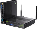 Station de travail mini PC GMKtec Intel Core i9 13900HK (14 cœurs/20 threads) allant jusqu'à 5,4 GHz, 32 Go de RAM DDR5, SSD de 1 To, 8 ports USB, COM, HDMI, DP, usage bureautique et professionnel.