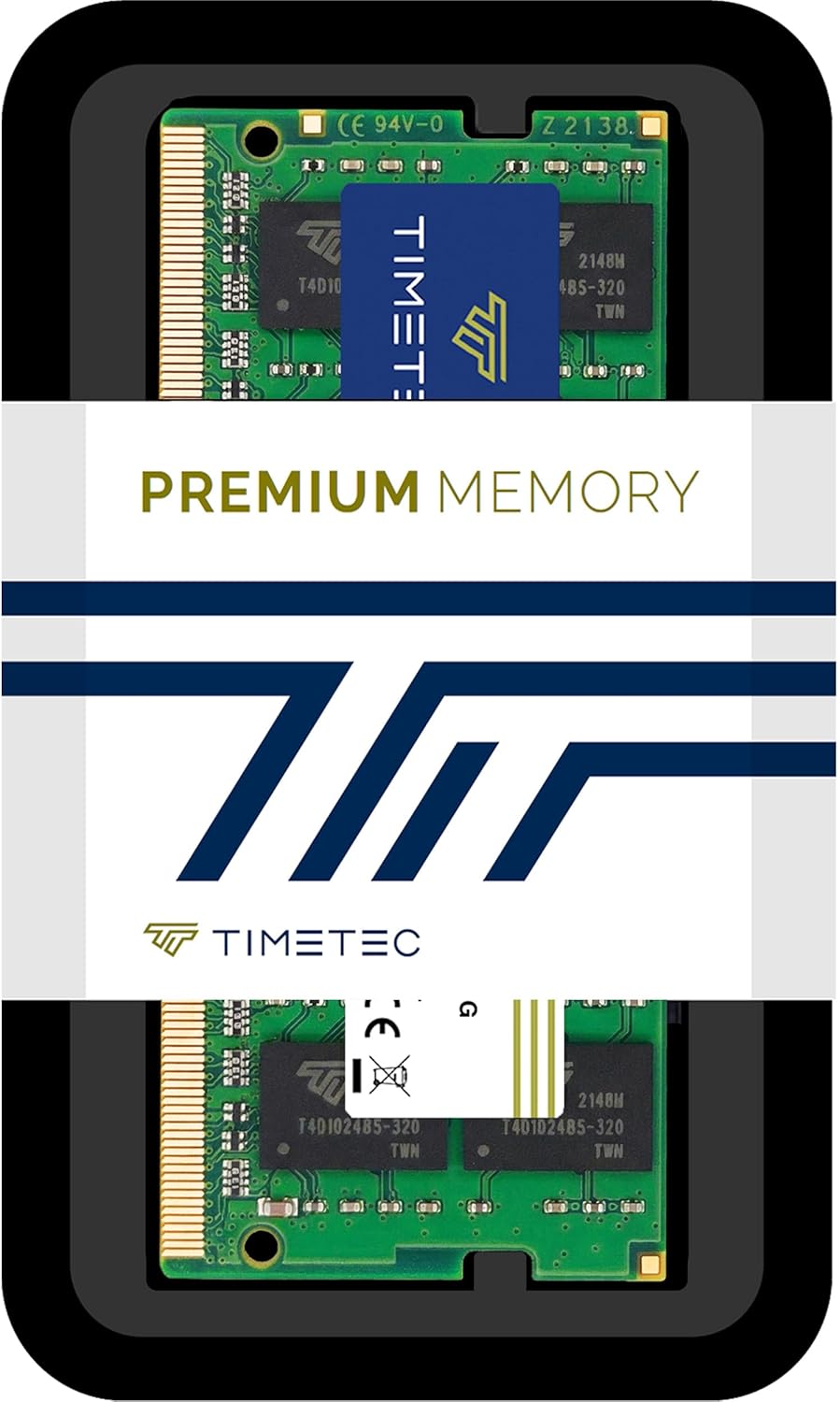 Mémoire vive Timetec Premium 16 Go DDR4 2666 MHz (PC4-2666V) PC4-21300 SODIMM pour ordinateur compact portable – Module de mémoire non-ECC sans tampon, 260 broches, 1,2 V, CL19, pour ordinateur compact portable, mini-PC et PC tout-en-un.