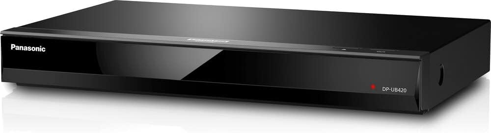 Lecteur Blu-ray 4K Panasonic UB420 doté de lecture vidéo Ultra HD Premium, audio haute résolution et assistance vocale - DP-UB420-K (Noir)