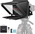 Téléprompteur Neewer X12 en alliage d'aluminium pour iPad, tablettes, smartphones et appareils photo reflex numériques dotée de télécommande