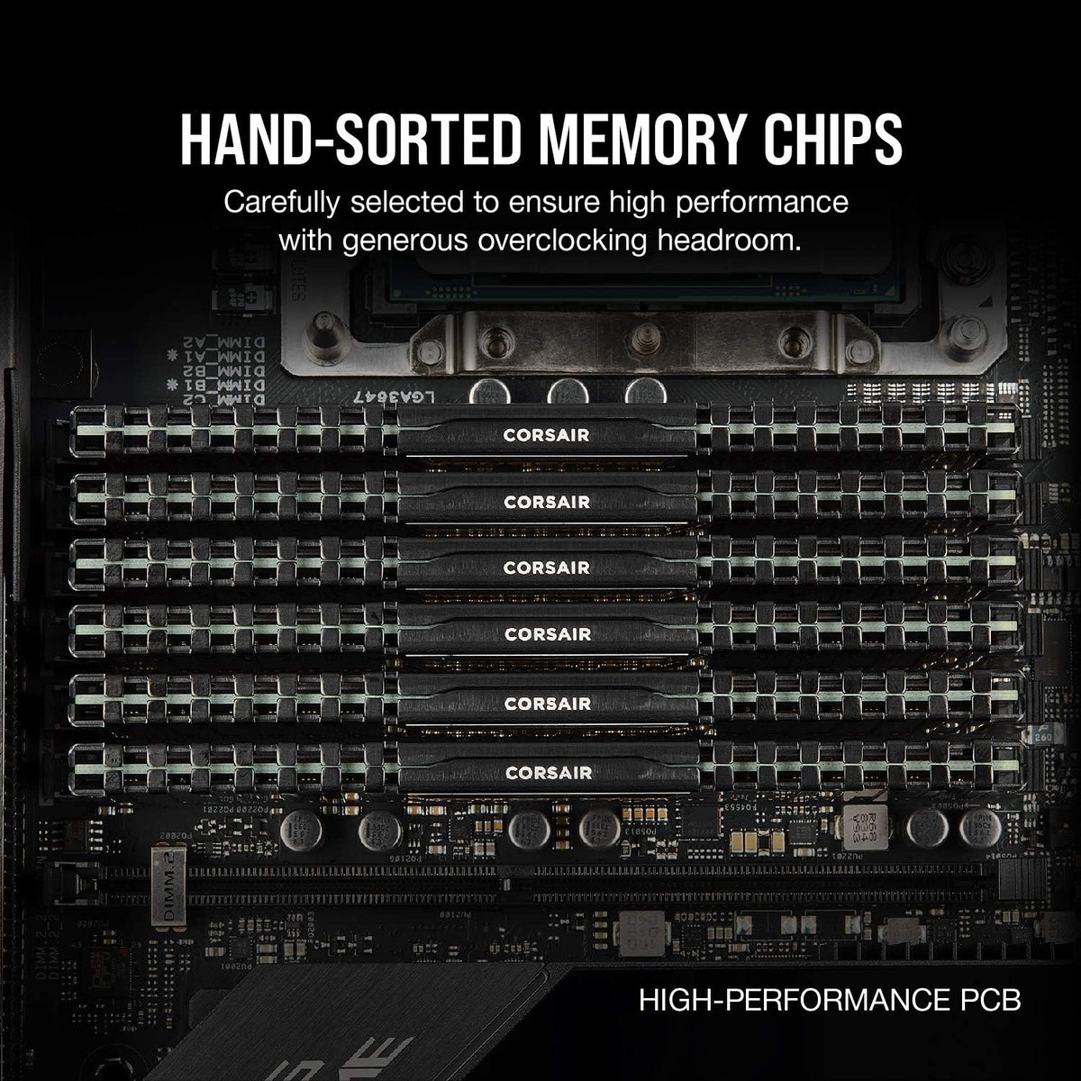 Mémoire RAM Corsair Vengeance LPX DDR4 16 Go (2 x 8 Go) 3 200 MHz CL16-18-18-36 1,35 V pour PC de bureau Intel/AMD - Noir (CMK16GX4M2B3200C16) – Modèle pratique