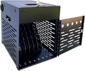 Station de charge pour 8 appareils (tablettes, ordinateurs portables et tablettes) avec boîtier en acier verrouillable. Compatible avec Chromebooks, iPads, ordinateurs portables et tablettes de 14 pouces. Rangement sécurisé avec 2 clés. Idéale pour
