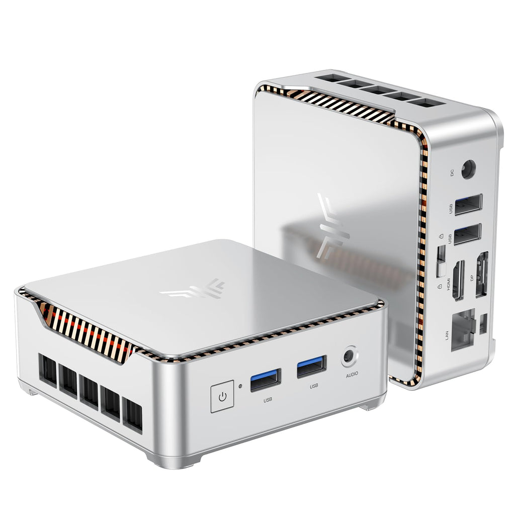 Mini PC KAMRUI GK3Plus, 16 Go de RAM, SSD M.2 de 512 Go – Modèle pratique