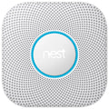 Détecteur de fumée et de monoxyde de carbone doté de connectivité filaire Google Nest Protect 2e génération doté de alertes vocales et notifications téléphoniques