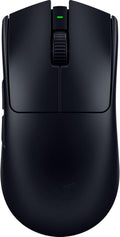 Souris gaming à connectivité sans fil Razer Viper V3 Pro : symétrique, légère (54 g), fréquence de rafraîchissement de 8 000 Hz, capteur optique 35 000 DPI, commutateurs optiques Gen3, 8 boutons programmables, autonomie de 95 h, noire.