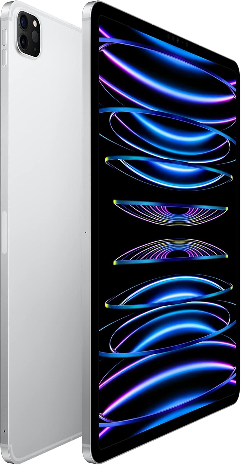 Apple iPad Pro 6e génération (12,9 pouces, Wi-Fi, 128 Go) - Argent (Reconditionné Premium) pratique