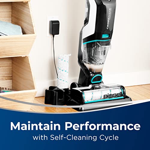 Aspirateur et serpillère tout-en-un à connectivité sans fil BISSELL CrossWave Max pour surfaces humides et sèches