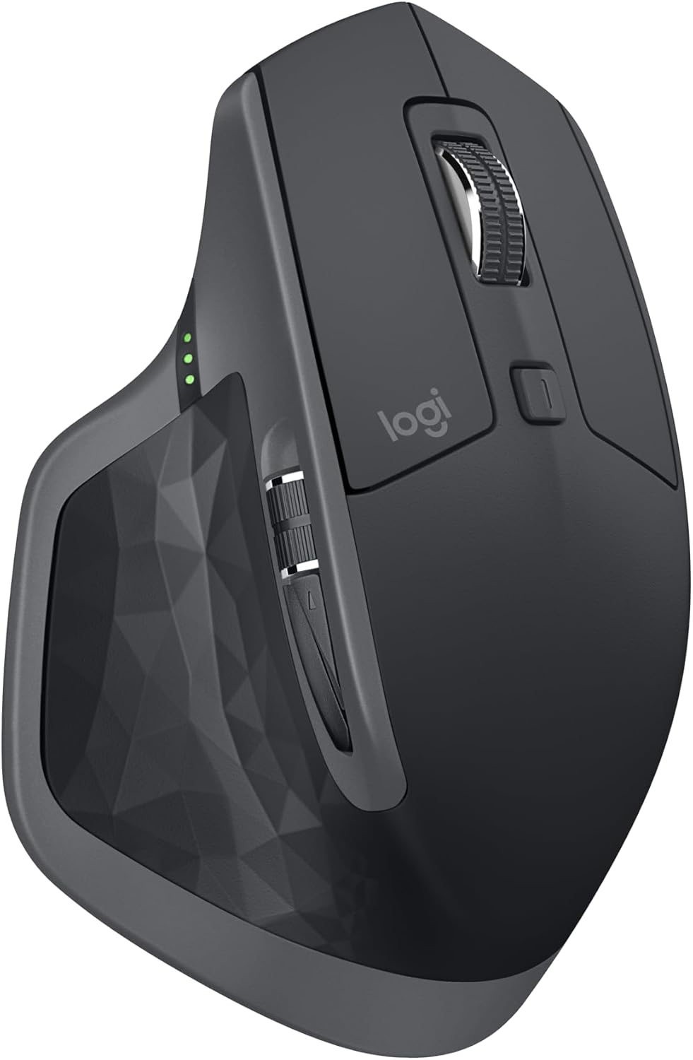 Souris à connectivité sans fil Logitech MX Master 2S Bluetooth Edition, multi-surfaces, défilement ultra-réactif, ergonomique, rechargeable, connecte allant jusqu'à 3 ordinateurs Mac/PC, couleur graphite.