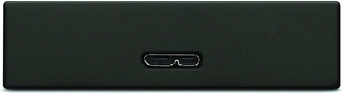 Disque dur externe compact portable Seagate One Touch, 4 To, cryptage matériel activé par mot de passe, compatible PC, ordinateur compact portable et Mac, USB 3.0, noir (STKZ4000400)