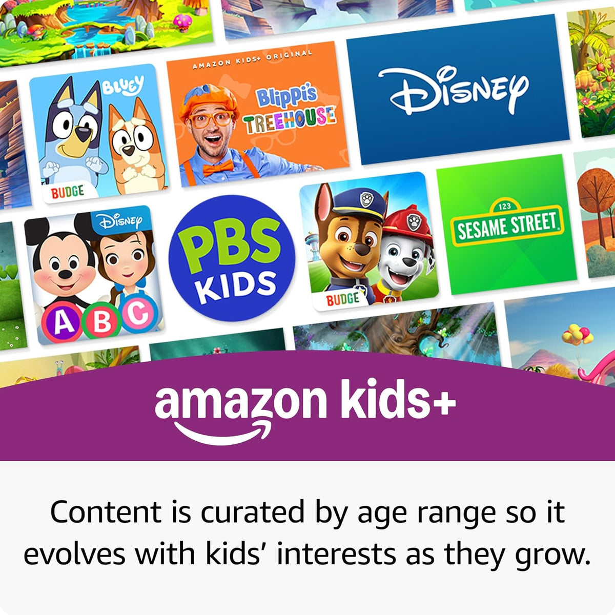 Tablette tactile Amazon Fire HD 10 pour enfants (dernier modèle) de 3 à 7 ans | Écran HD lumineux de 10,1 pouces avec contenu exclusif et sans publicité, contrôle parental performant, autonomie de 13 heures, 32 Go, bleu