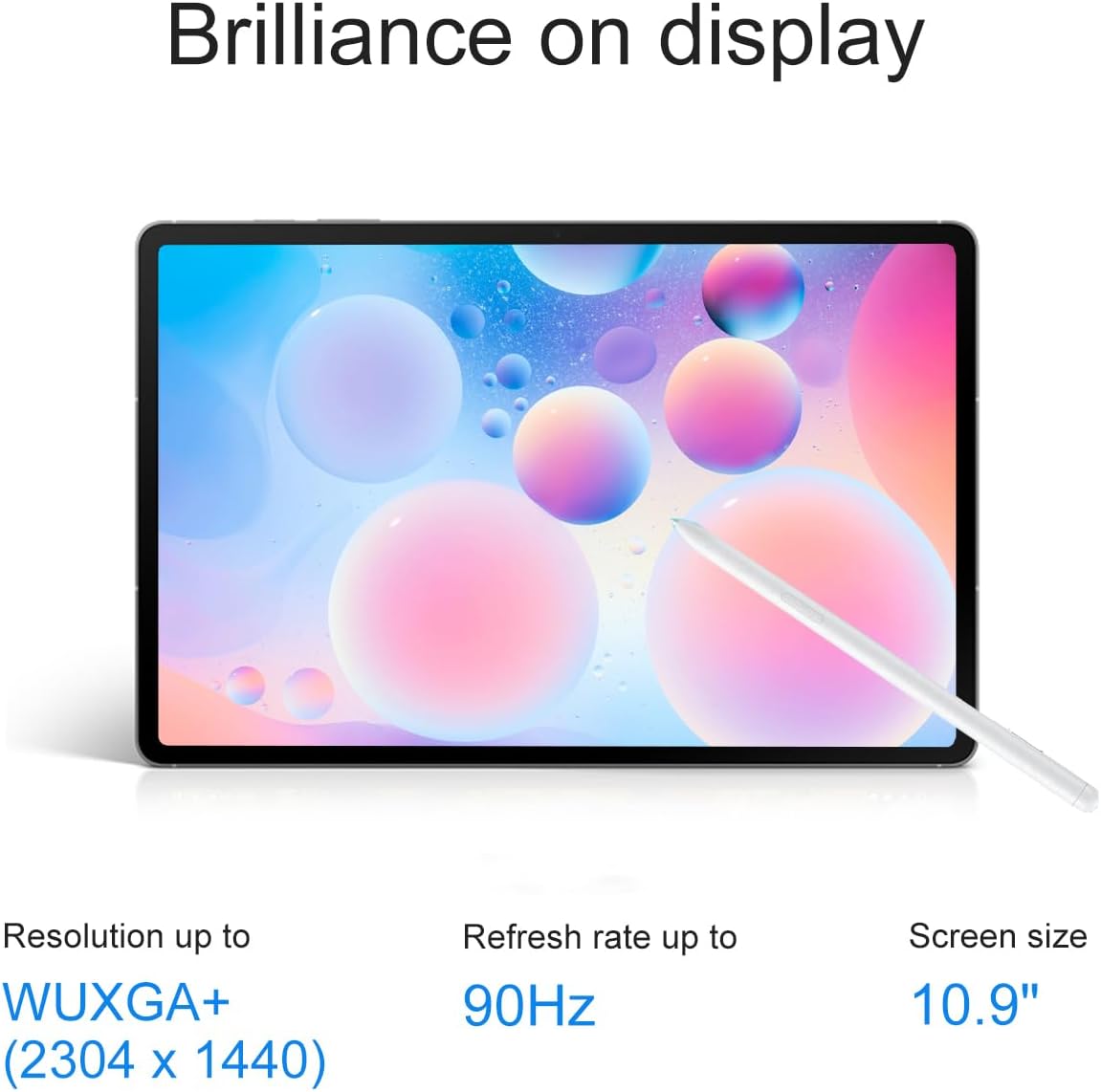 Tablette tactile Samsung Galaxy Tab S10 FE Android (écran tactile 10,9 pouces 2K+, processeur octocœur, 8 Go de RAM, 256 Go de stockage (128 Go + carte SD de 128 Go)), stylet S Pen, autonomie longue durée, double caméra, légère, SM-X520, version nord
