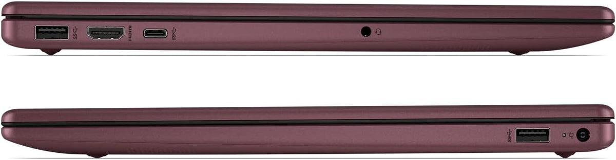 Ordinateur compact portable professionnel HP Ultrabook 15,6 pouces avec Microsoft 365 • Édition 2025/2026 • Copilot AI • Processeur Intel N200 quadricœur • 1,1 To de stockage (1 To OneDrive + 128 Go UFS) • 8 Go de RAM • Windows 11 • Sans souris
